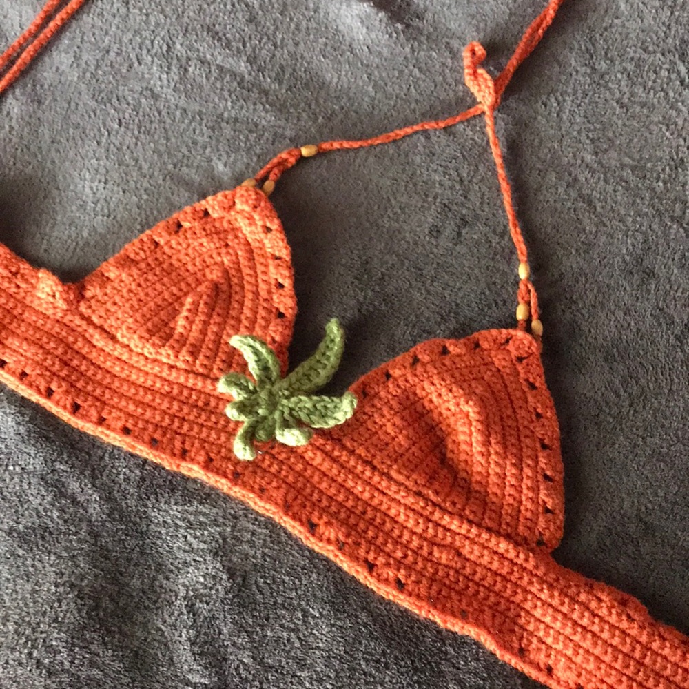 Hand made crochet top
